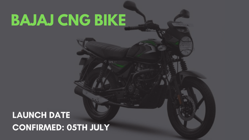 Bajaj Confirms Launch Date for CNG Motorcycle on July 4th