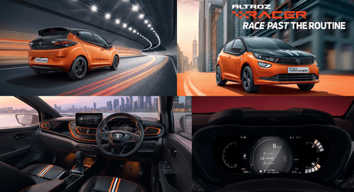 Tata Altroz Racer: Variant Wise Features & Specs Comparison