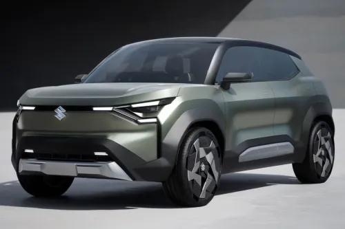 Maruti Suzuki eVX Spied on Indian Roads, 360 degree Camera, ADAS and More on Board; Check Details 