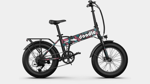 MS Dhoni Spotted Riding Made-in-India Doodle V3 Electric Bike