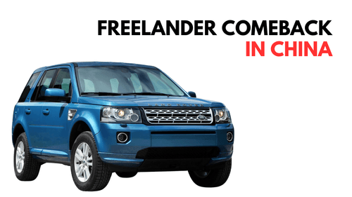 JLR and Chery Collaborates to Bring Freelander Back as an EV in China