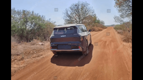 EV9 Electric SUV Spotted Testing in India, May Launch by June 2024