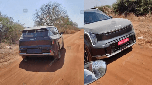 EV9 Electric SUV Spotted Testing in India, May Launch by June 2024
