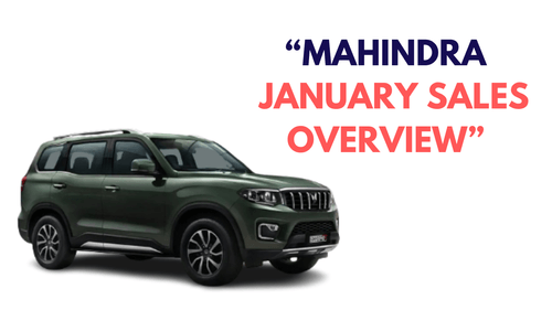 जनवरी 2024 में महिंद्रा कारों की बिक्री में सालाना आधार पर 31% की वृद्धि देखी गई