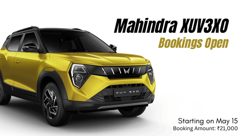 Mahindra XUV 3XO bookings to begin Tomorrow on May 15 | Know How to Book