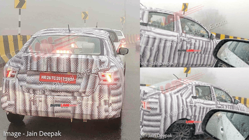 2024 Maruti Dzire Spotted: Launch Following New Swift Unveil