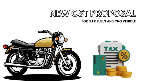 SIAM Proposes GST Cuts: 12% for CNG and Flex Fuel Bikes, 18% for Others