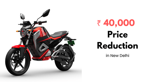 Oben Rorr E-Bike Price reduced to ₹40,000 in New Delhi