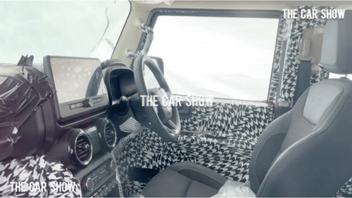 Mahindra's Upcoming 5-Door Thar Spotted with Sunroof, 360 Camera, LED Lighting & More 