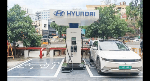 Hyundai Inaugurates 1st 180 kW DC Fast Charging Station in Chennai