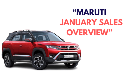 जनवरी 2024 में मारुति ने 1.99 लाख की बिक्री दर्ज की