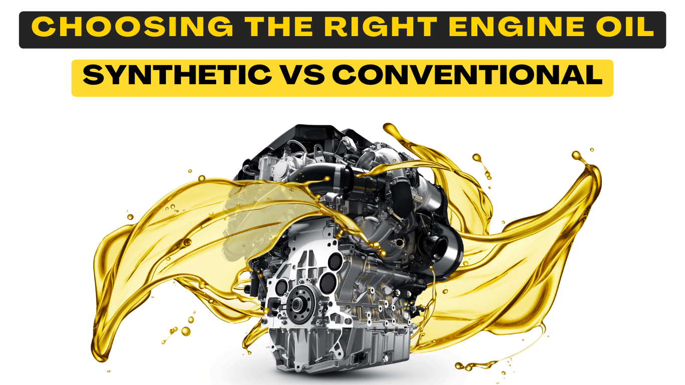 Difference between Synthetic and Conventional engine oils.