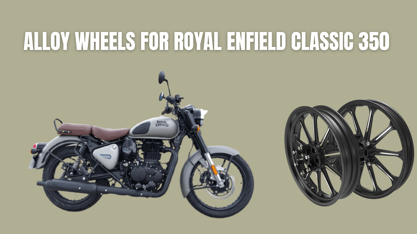 Alloy wheels for Royal Enfield classic 350