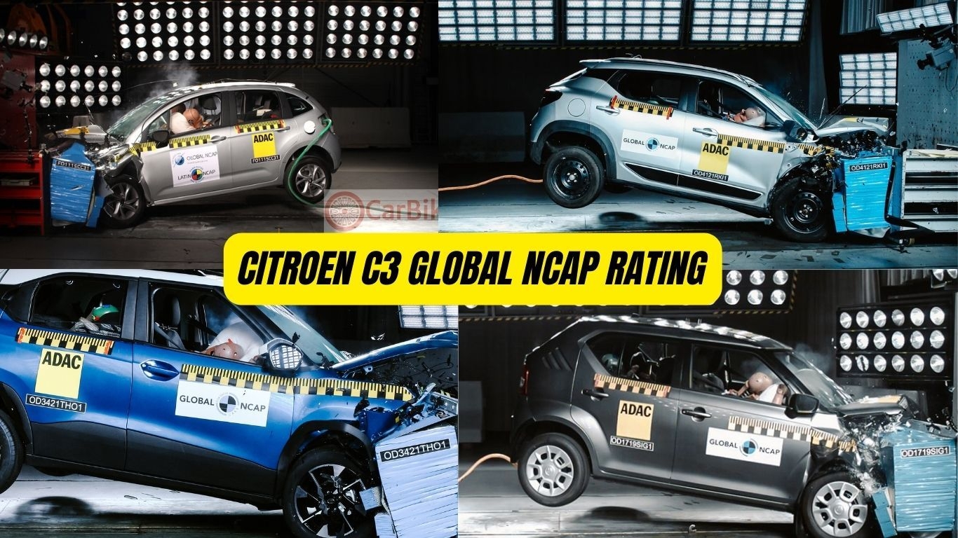 Citroen C3 Safety Ratings: Global NCAP, Euro NCAP and Latin NCAP