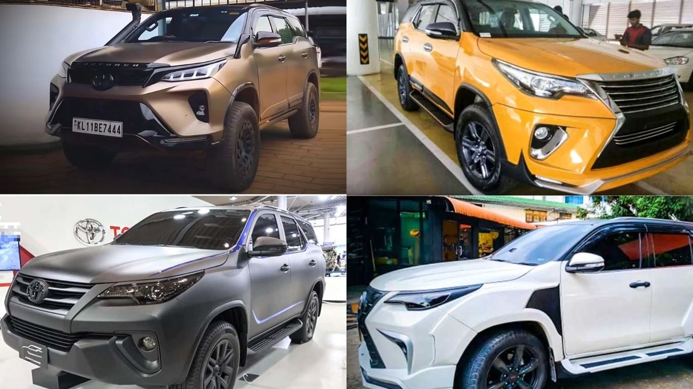 बेस्ट फॉर्च्यूनर मॉडिफाइड | टायर, एक्सटीरियर और इंटीरियर