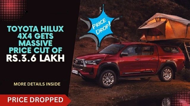 बचत करने के लिए तैयार हो जाओ: Toyota Hilux को भारत में भारी छूट मिली