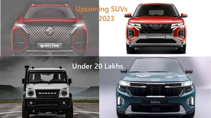 New 2023 SUVs under 20 Lakhs in India
