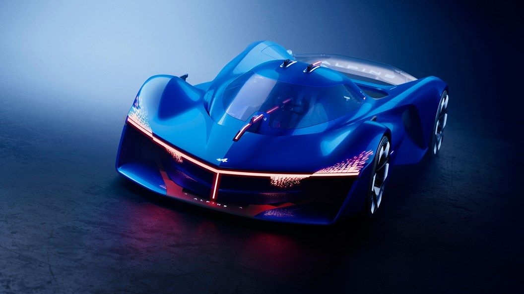 Alpine Alpenglow Unveiled in Paris Motor Show: A Hydrogen-powered Supercar