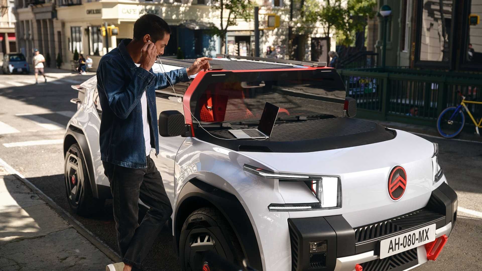 Citroen Oli Concept Revealed:  Looks like a mini-GMC Hummer EV