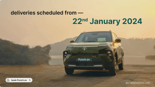 Tata Punch.EV लॉन्च: 421 किलोमीटर रेंज मिलती है और कीमत 10.99 लाख से शुरू होती है