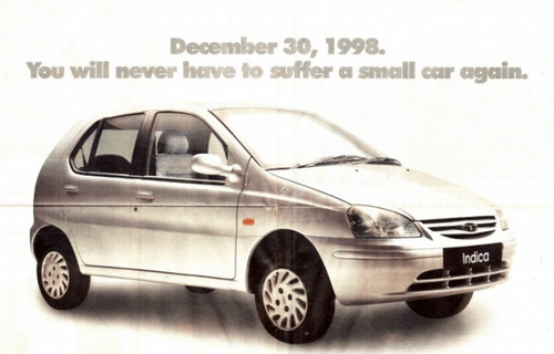1998: Tata launching the Safari & Indica at Auto Expo, Rare video of Ratan 