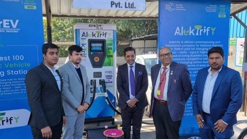 India gets its Largest EV Charging Station in GURUGRAM