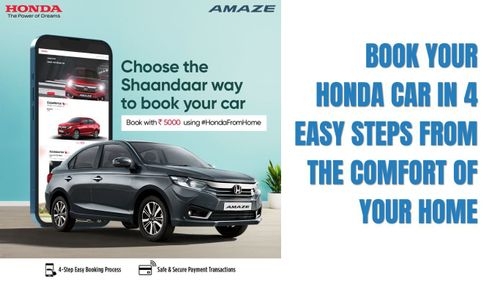 Book Your Honda Car in 4 Easy Steps from the Comfort of Your Home