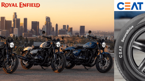 CEAT Zoom Cruz Tyres To Be Seen With Upcoming Royal Enfield Shotgun 650
