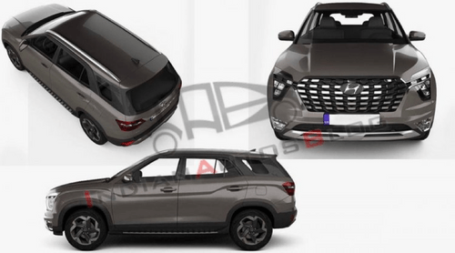 Hyundai Alcazar leaked online ahead of April Launch