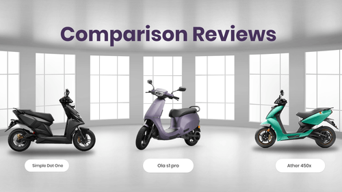 Electric Trio: Examining Ola S1 Air, Simple Dot One, and Ather 450X for Urban Commuting