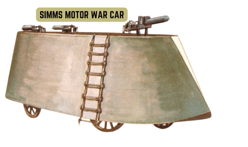 The French Charron, Girardot et Voigt, 1902- The Earliest Armoured Car of France