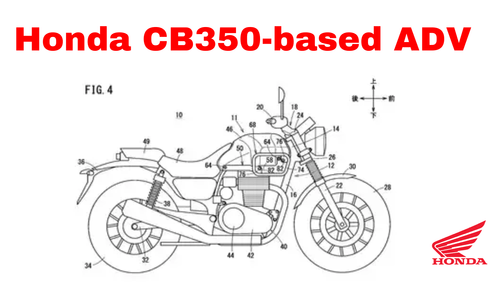 Honda's Upcoming CB350-based ADV Design Leaked, Set to Challenge Himalayan and Yezdi 