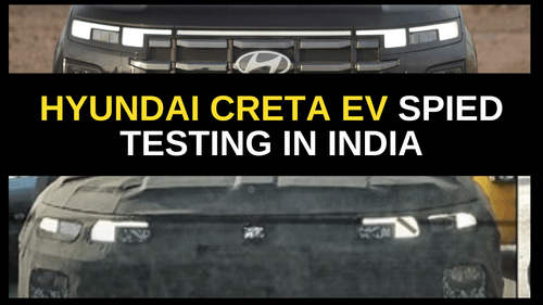 Hyundai Creta EV Spied Testing in India: 45kWh Battery, 250 km Range & Know More