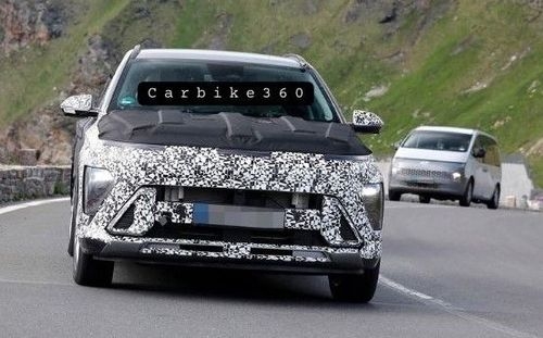 Hyundai Kona Electric 2024 Spy Shots: Minimalistic Design Speculated 