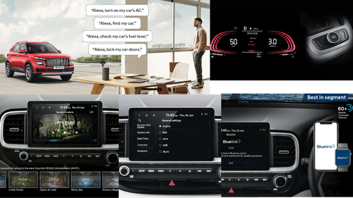 Tata Nexon vs. Hyundai Venue vs. Kia Sonet - Exploring Features, Designs, and Performance