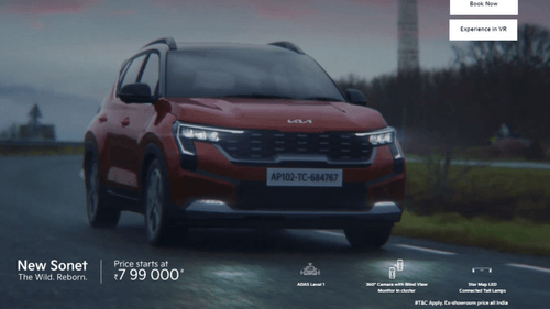 Kia Sonet 2024 Launched at Rs. 7.99 Lakh: Gets ADAS & More