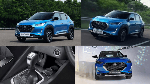 Nissan Magnite EZ Shift is available in India at the price of ₹ 6.49 lakh