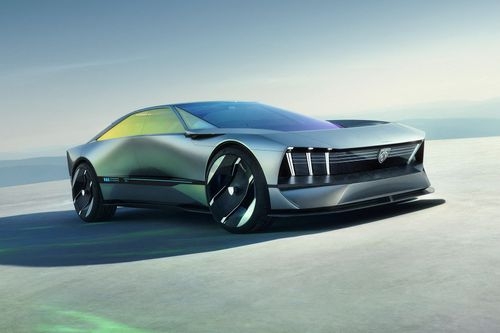 Peugeot unveiled The Inception : A Next-Gen EV Concept Car