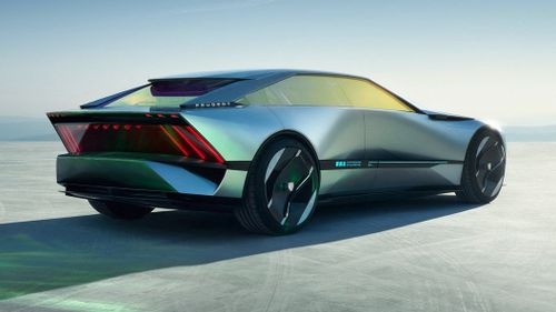Peugeot unveiled The Inception : A Next-Gen EV Concept Car