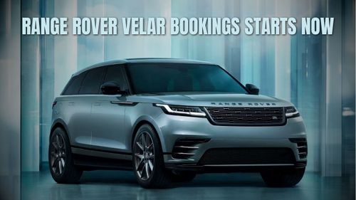 Range Rover Velar Bookings Open in India and deliveries will start from September 2023