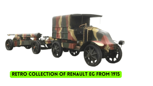 रेनॉल्ट ईजी- वर्दुन की लड़ाई, प्रथम विश्व युद्ध में फ्रांसीसी सेना का एक प्रमुख वाहन