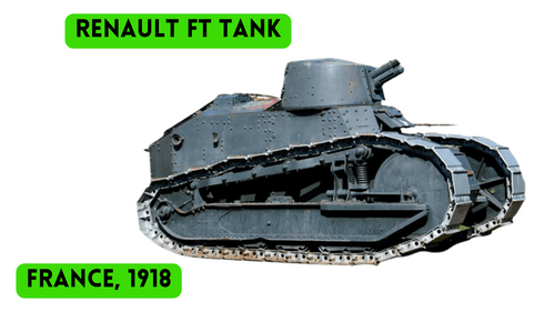 रेनॉल्ट ईजी- वर्दुन की लड़ाई, प्रथम विश्व युद्ध में फ्रांसीसी सेना का एक प्रमुख वाहन