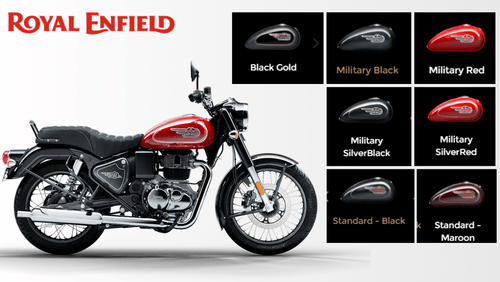 Royal Enfield 350 अब दो नए रंग विकल्पों में उपलब्ध