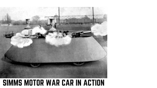  World’s First Armoured Automobile- The Motor War Car