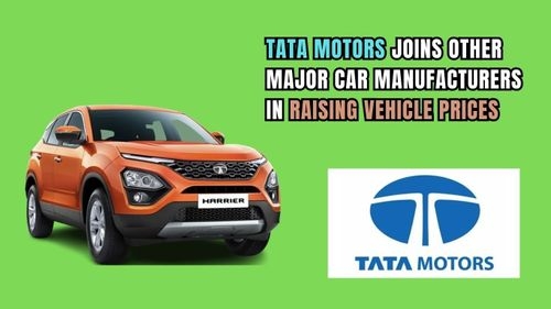 Tata Motors to increase passenger vehicle prices from May 1st onwards