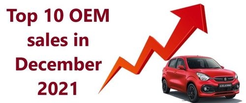 Top 10 OEM-Sales in December 2021