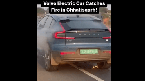 सर्वाइवर की कहानी: वोल्वो C40 रिचार्ज इलेक्ट्रिक मालिक आग से सुरक्षित बच जाता है