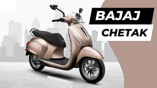 Bajaj Chetak price in August 2023