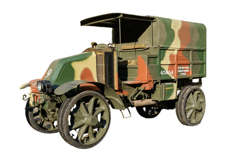 Renault EG- A Key Vehicle Of the French Army in The Battle of Verdun, World War I