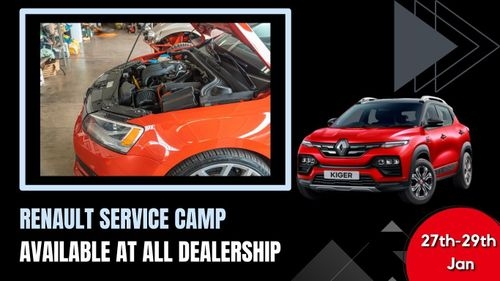 The service camp of Renault begins today at all Dealerships